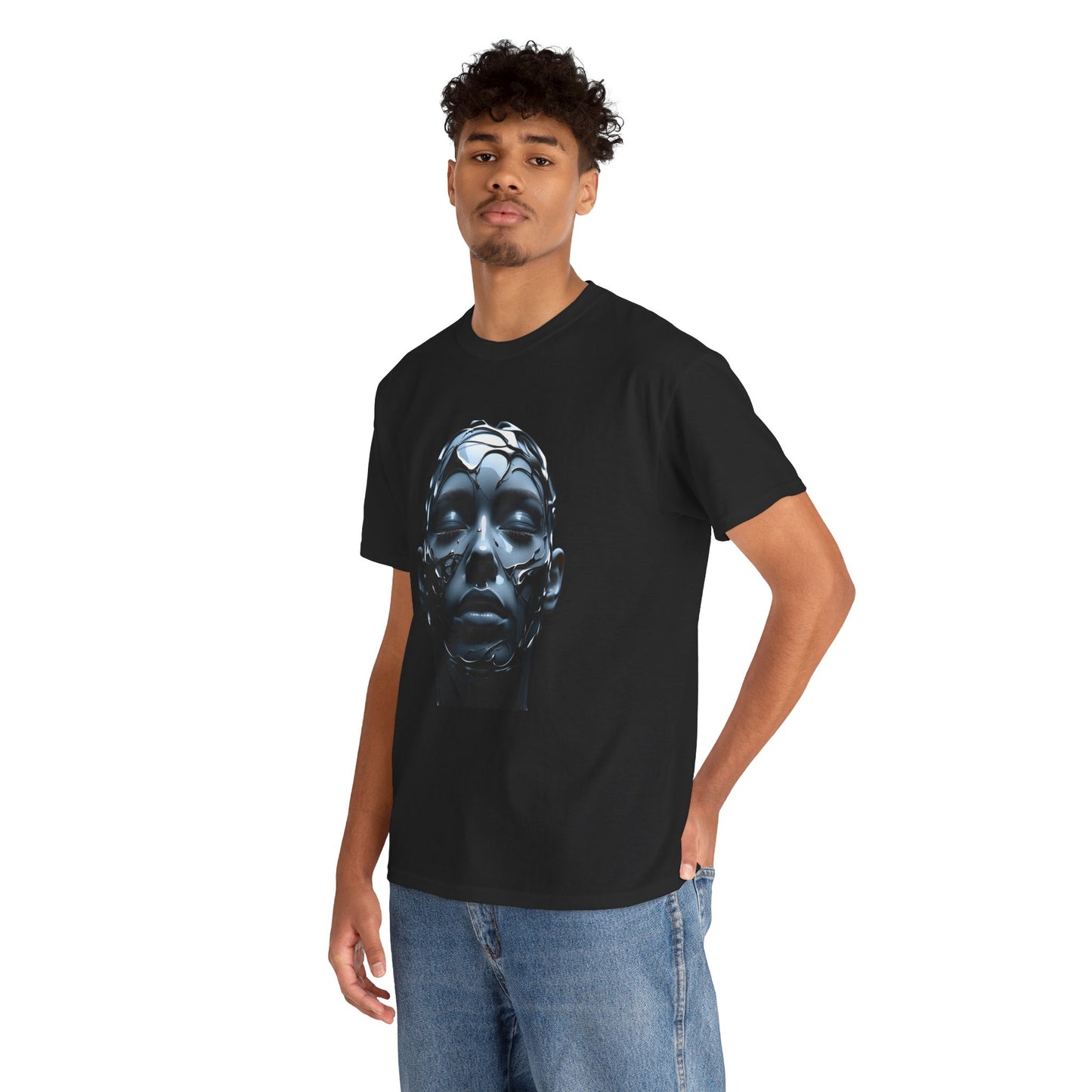 T-Shirt "Future Face" 100 % Baumwolle