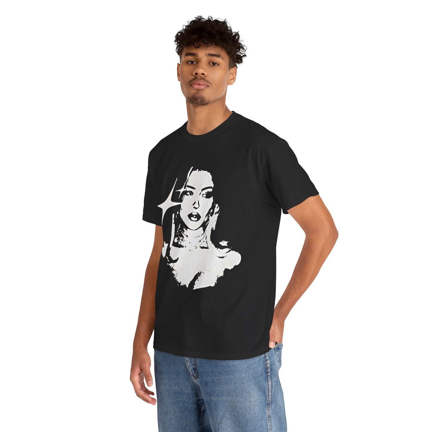 T-Shirt "Pop-Art Woman" 100 % Baumwolle