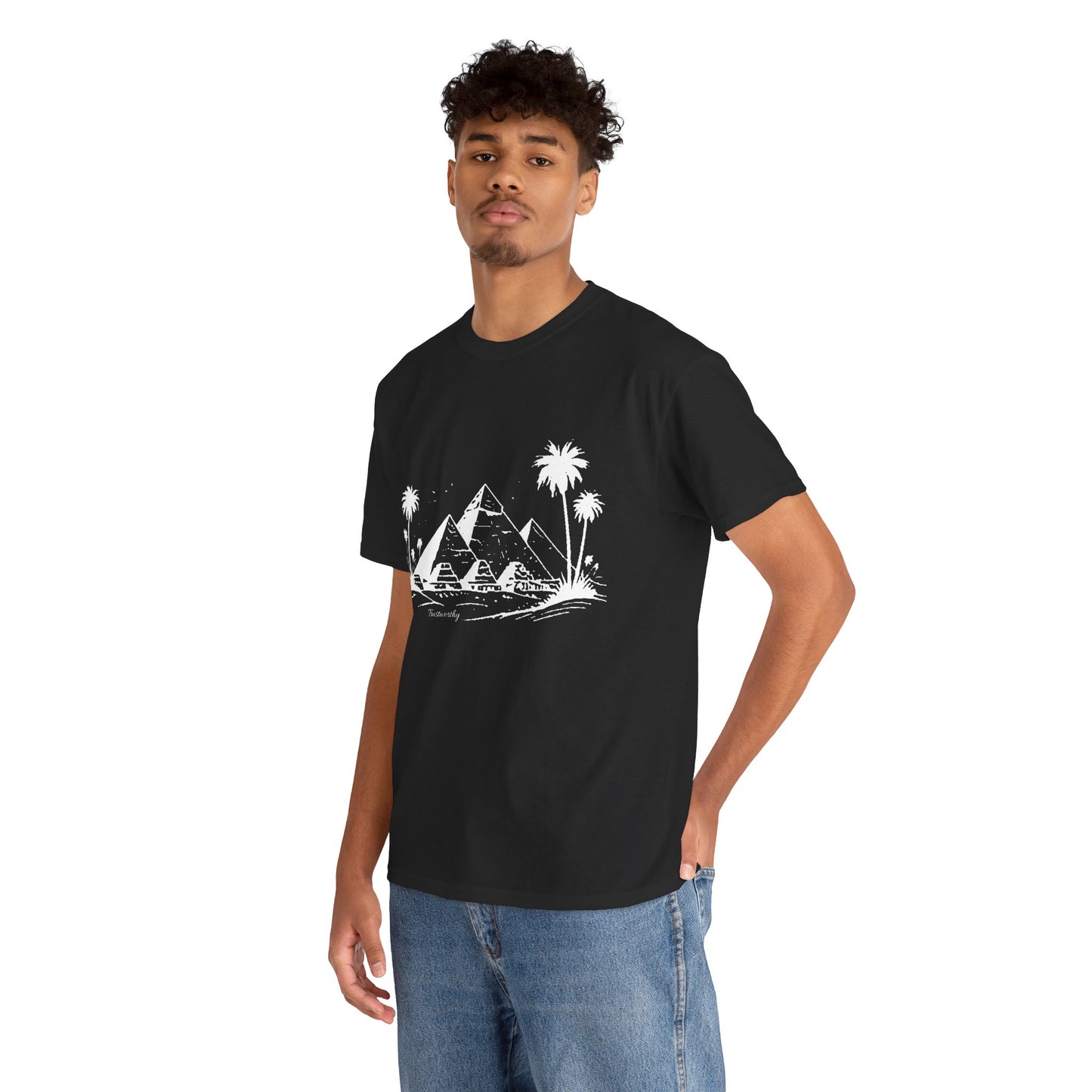 T-Shirt "Timeless Pyramids" 100 % Baumwolle