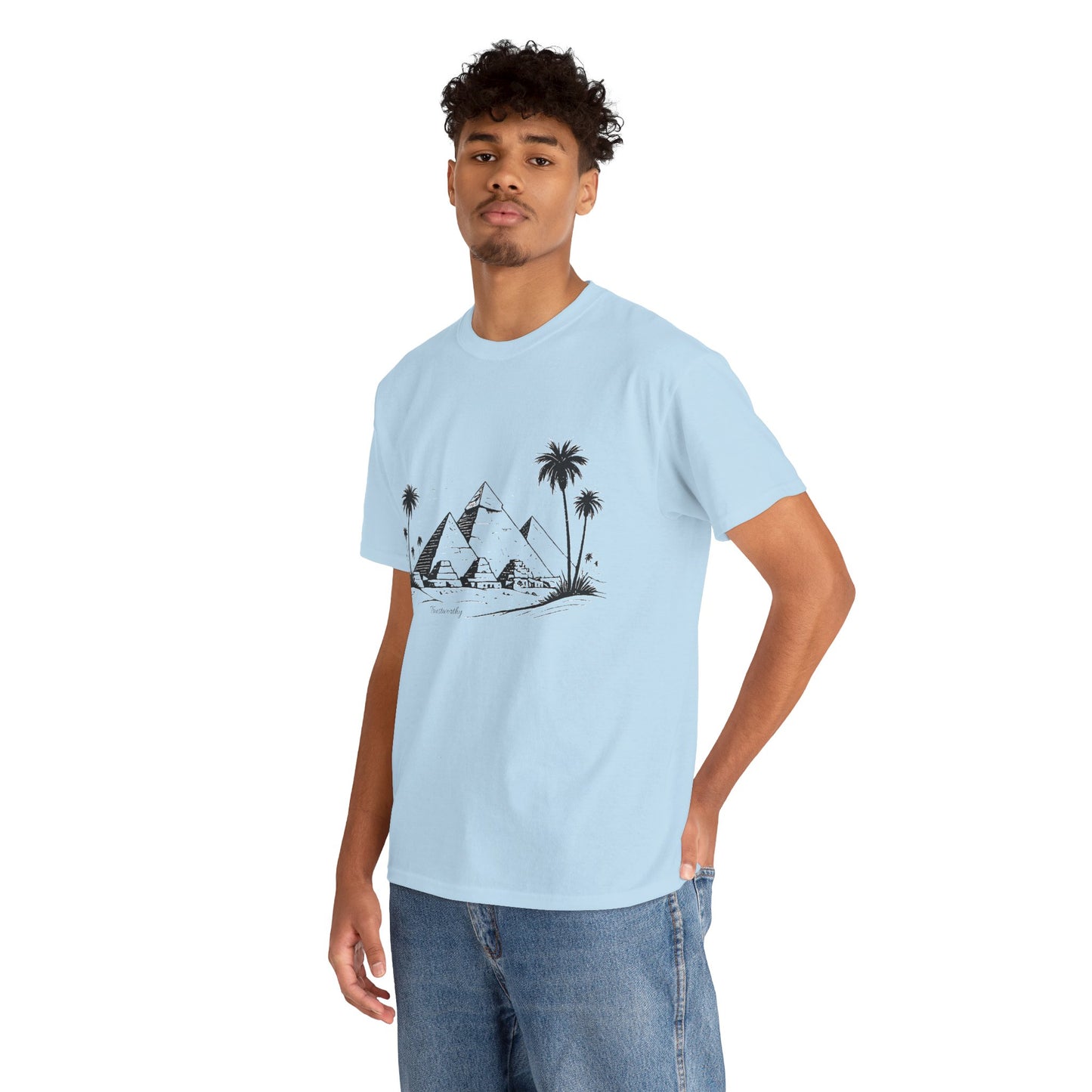 T-Shirt "Timeless Pyramids" 100 % Baumwolle