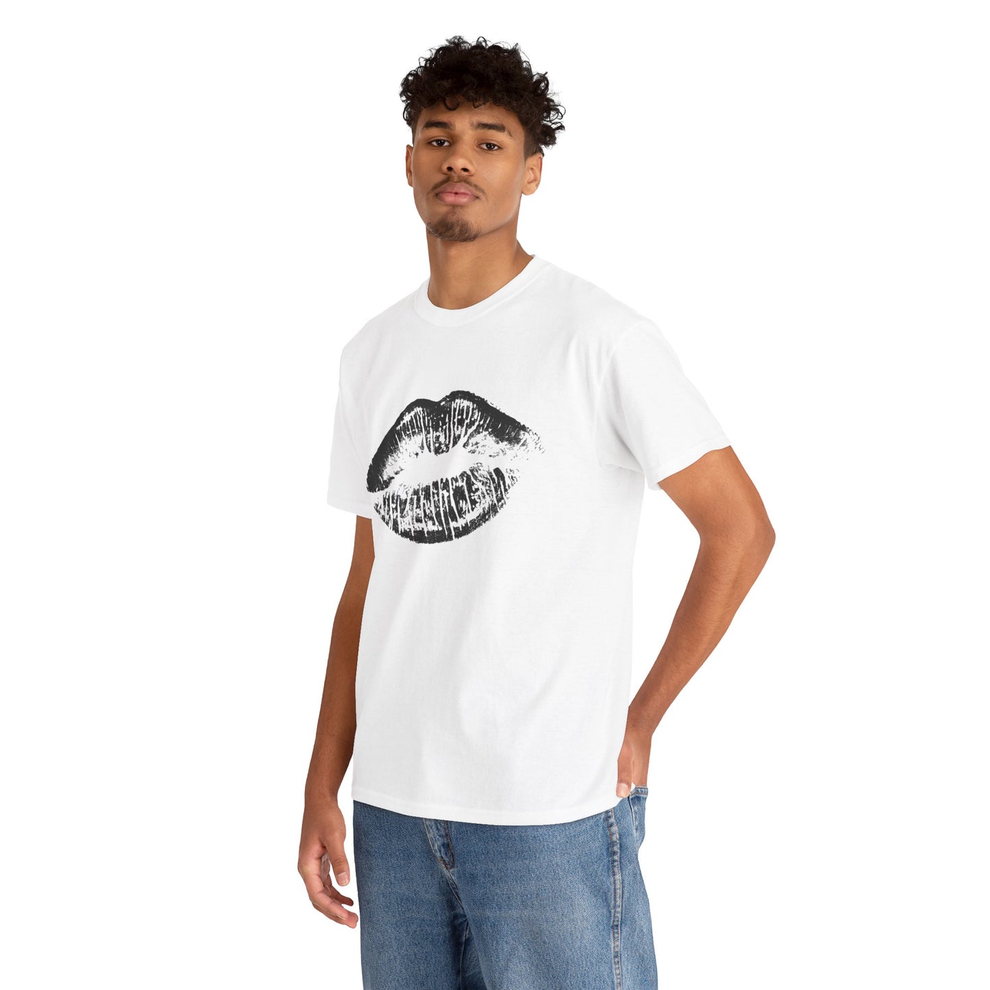 T-Shirt "Kiss of Attitude" 100 % Baumwolle