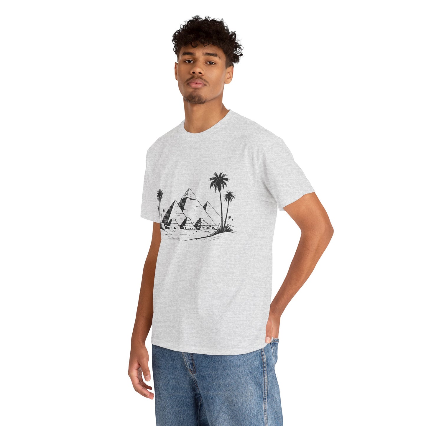 T-Shirt "Timeless Pyramids" 100 % Baumwolle