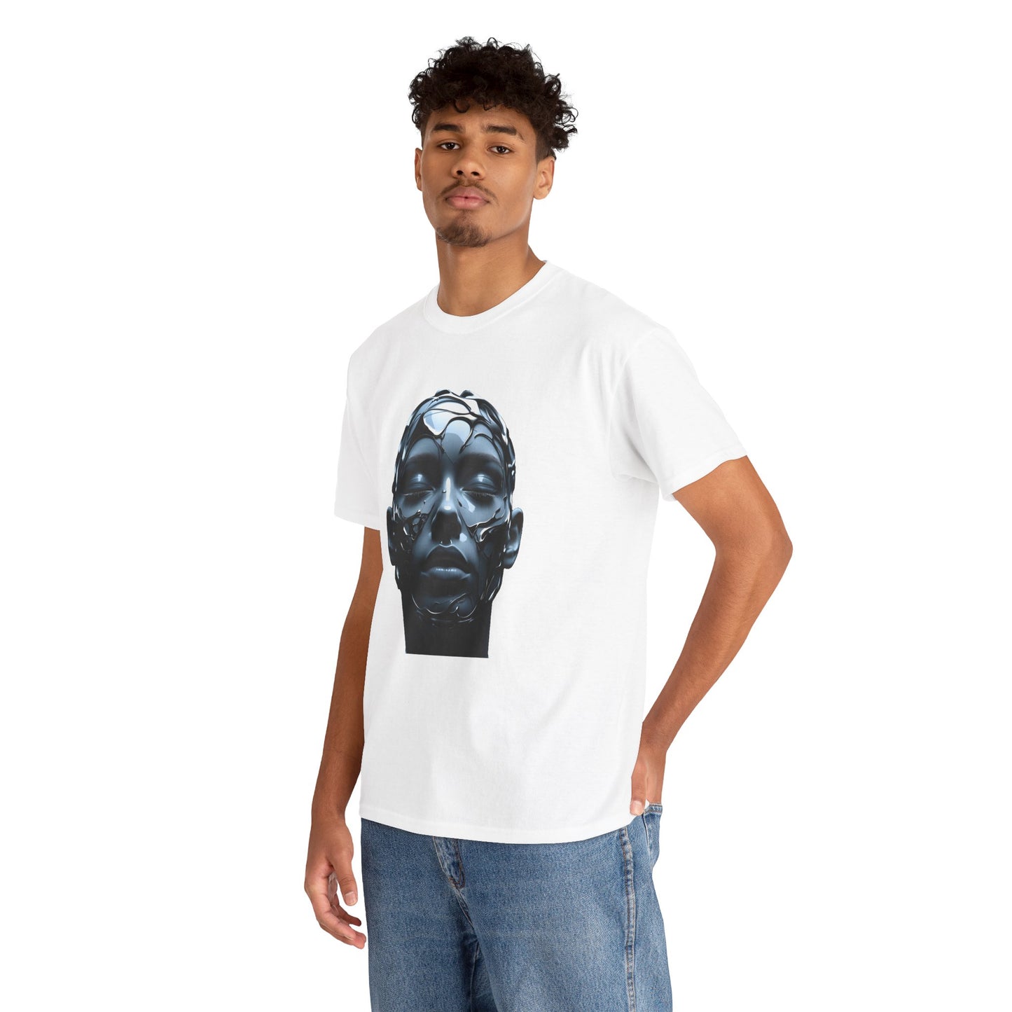 T-Shirt "Future Face" 100 % Baumwolle