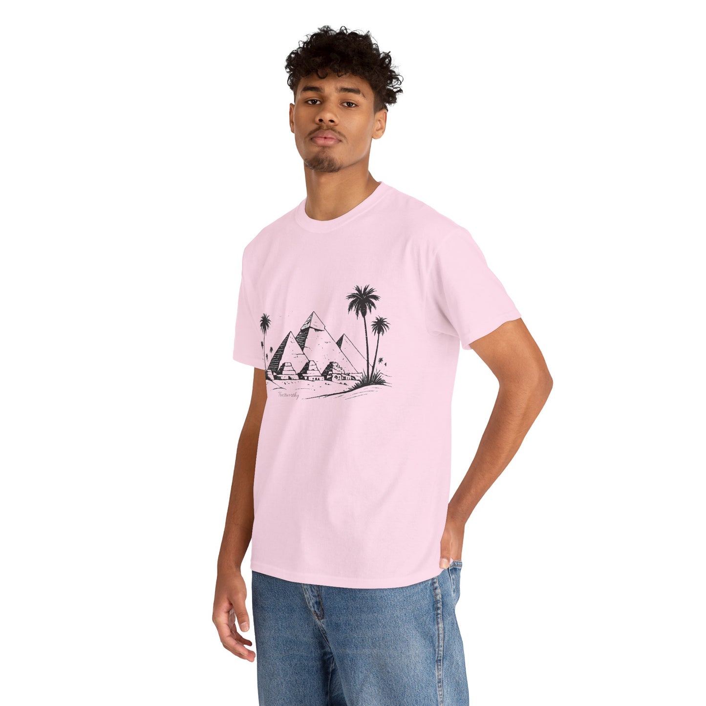 T-Shirt "Timeless Pyramids" 100 % Baumwolle