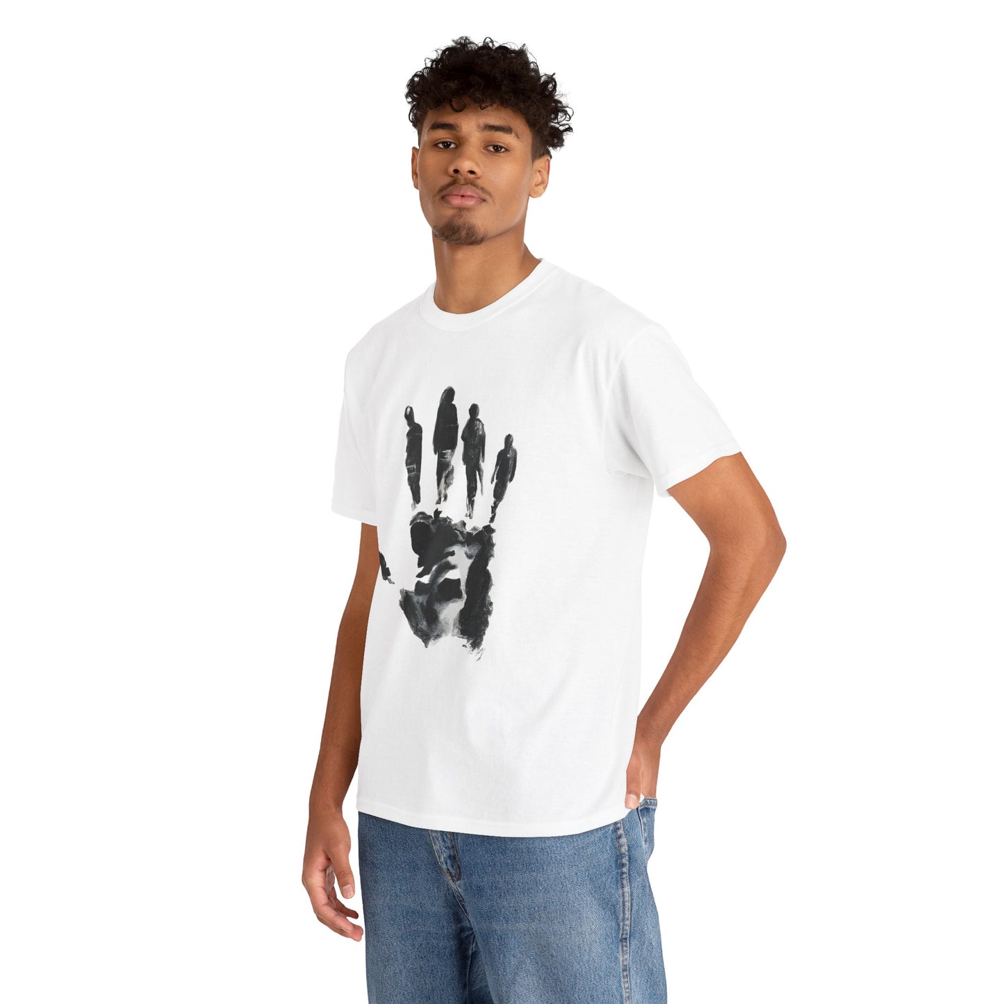 T-Shirt „Human Touch“ 100 % Baumwolle