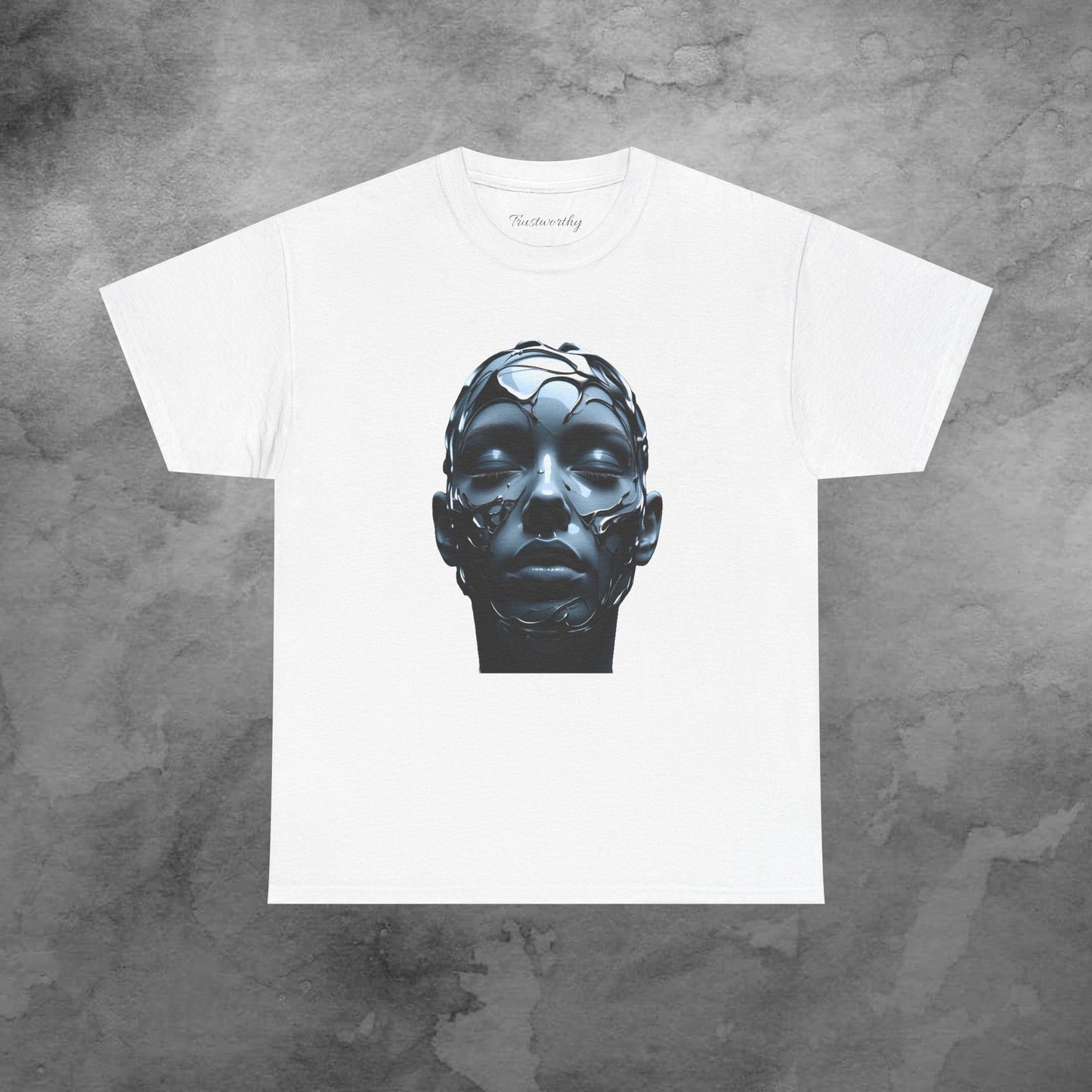 T-Shirt "Future Face" 100 % Baumwolle