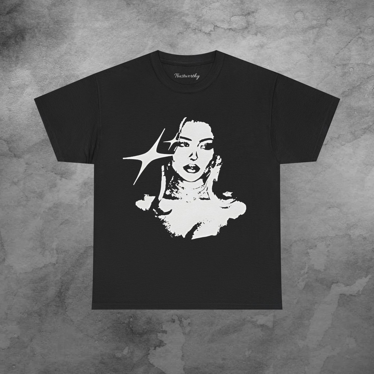 T-Shirt "Pop-Art Woman" 100 % Baumwolle