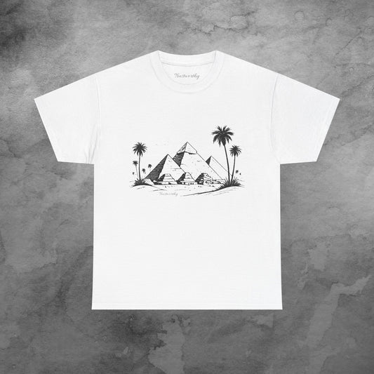 T-Shirt "Timeless Pyramids" 100 % Baumwolle