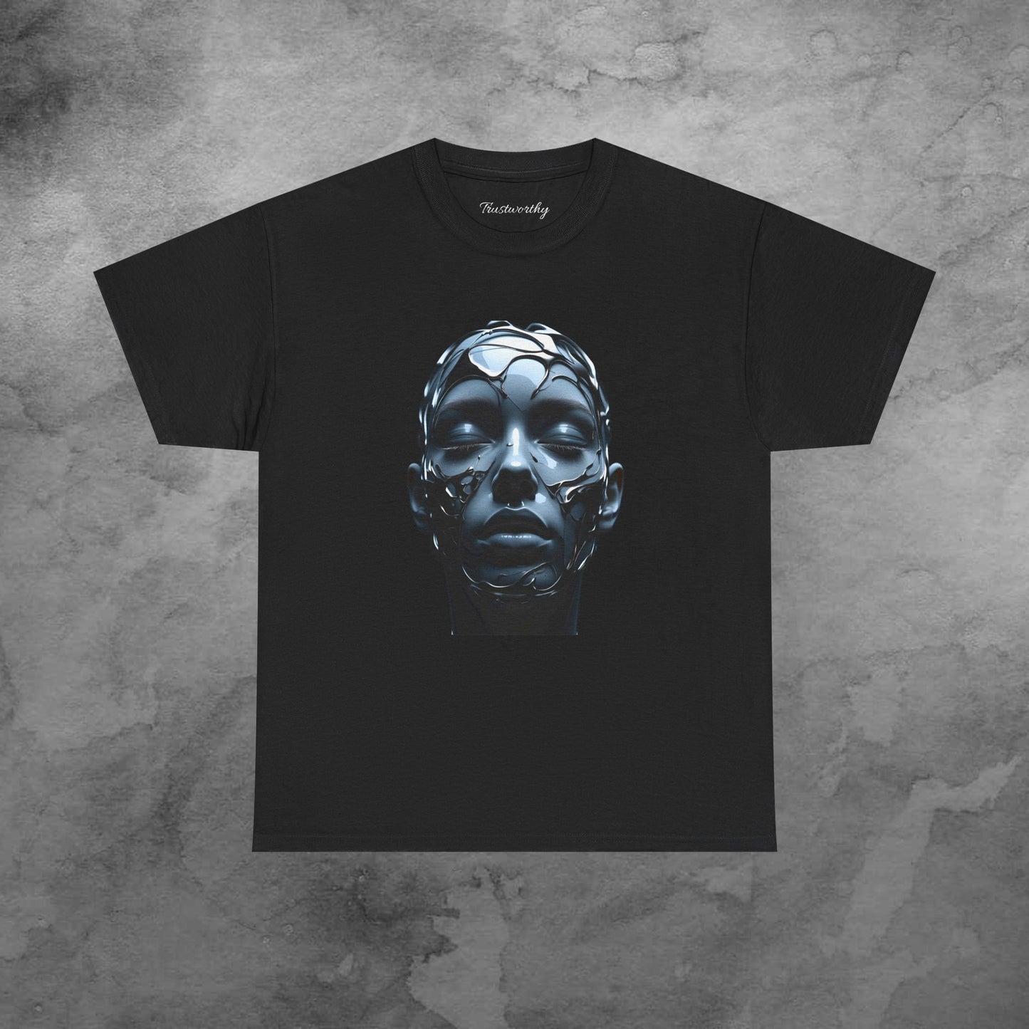 T-Shirt "Future Face" 100 % Baumwolle