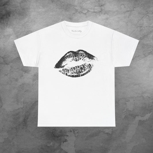 T-Shirt "Kiss of Attitude" 100 % Baumwolle