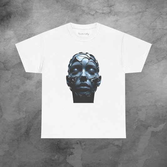 T-Shirt "Future Face" 100 % Baumwolle